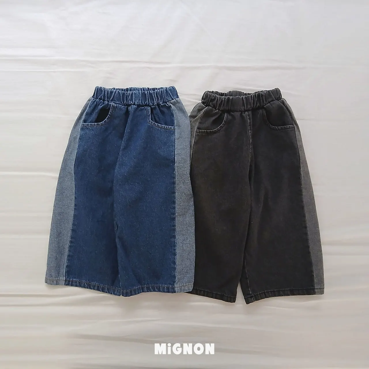 포인트데님팬츠 착장