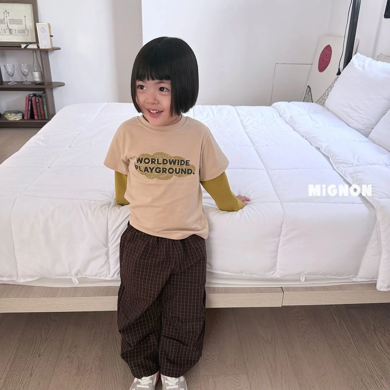 플레이레이어드티셔츠 착장